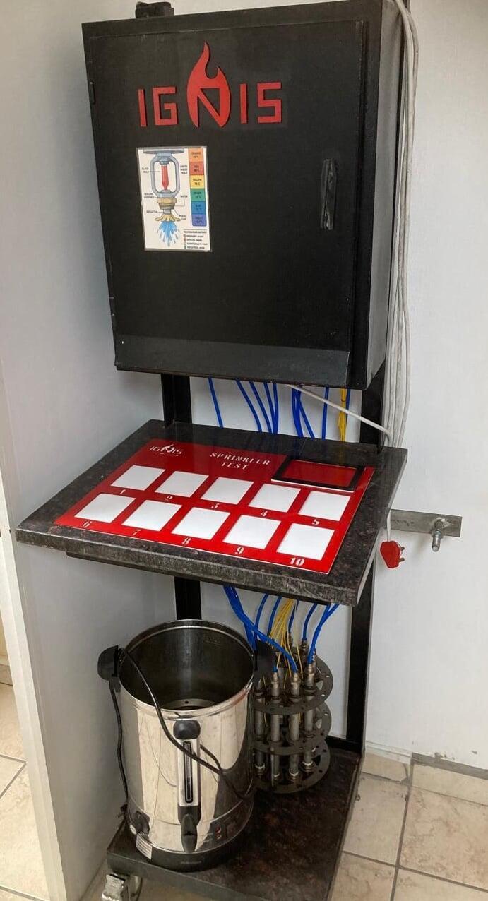 IGNIS FIRE TESTING SERVES INSURERS WTIH ROBUST SPRINKLER TESTING